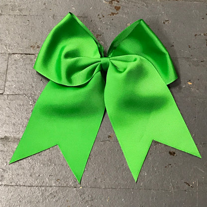 Hair Clip Ribbon Headband Cheer Team Spirit Big JoJo Bow Green