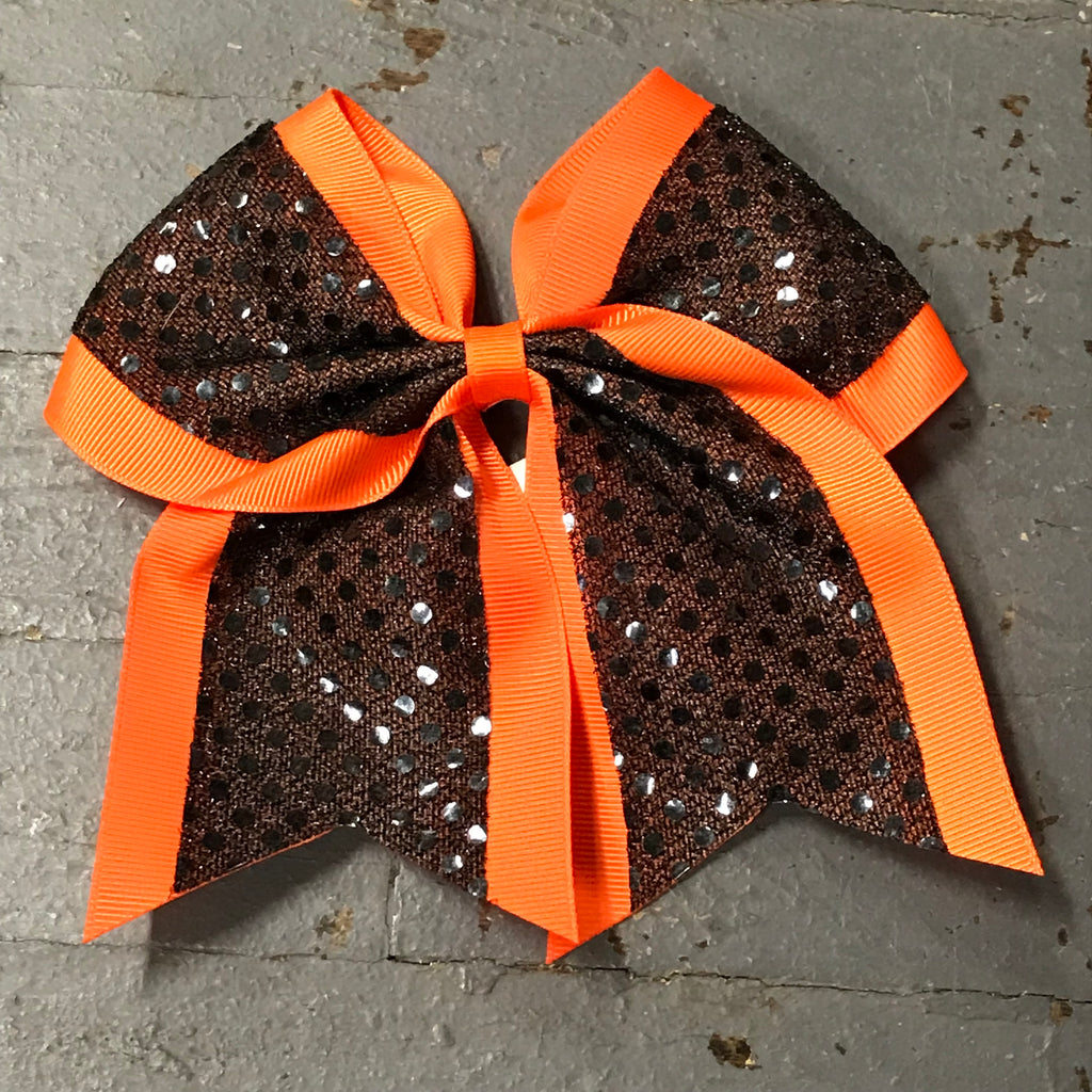 Black Cheer Bow