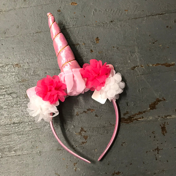 Hair Clip Headband Bow Unicorn Horn and Ears