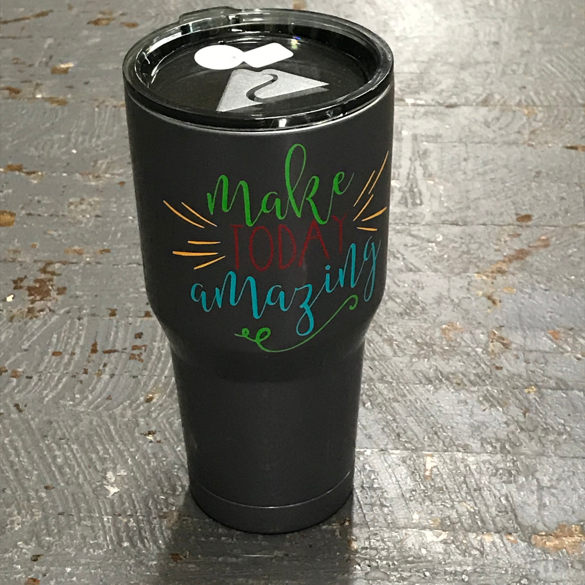 Make Today Amazing Ozark Trail 30oz Double Wall Vacuum Sealed Beverage Drink Tumbler