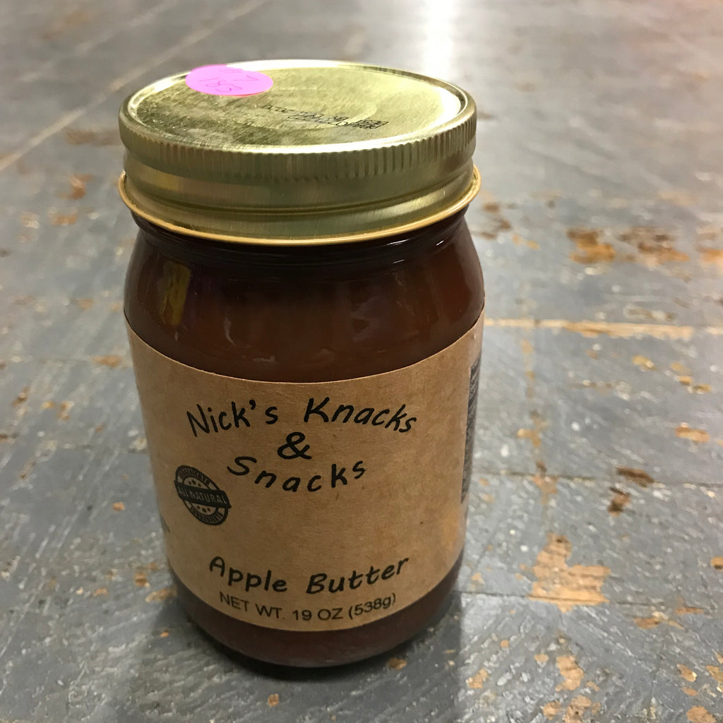 Nicks Snacks All Natural Apple Butter