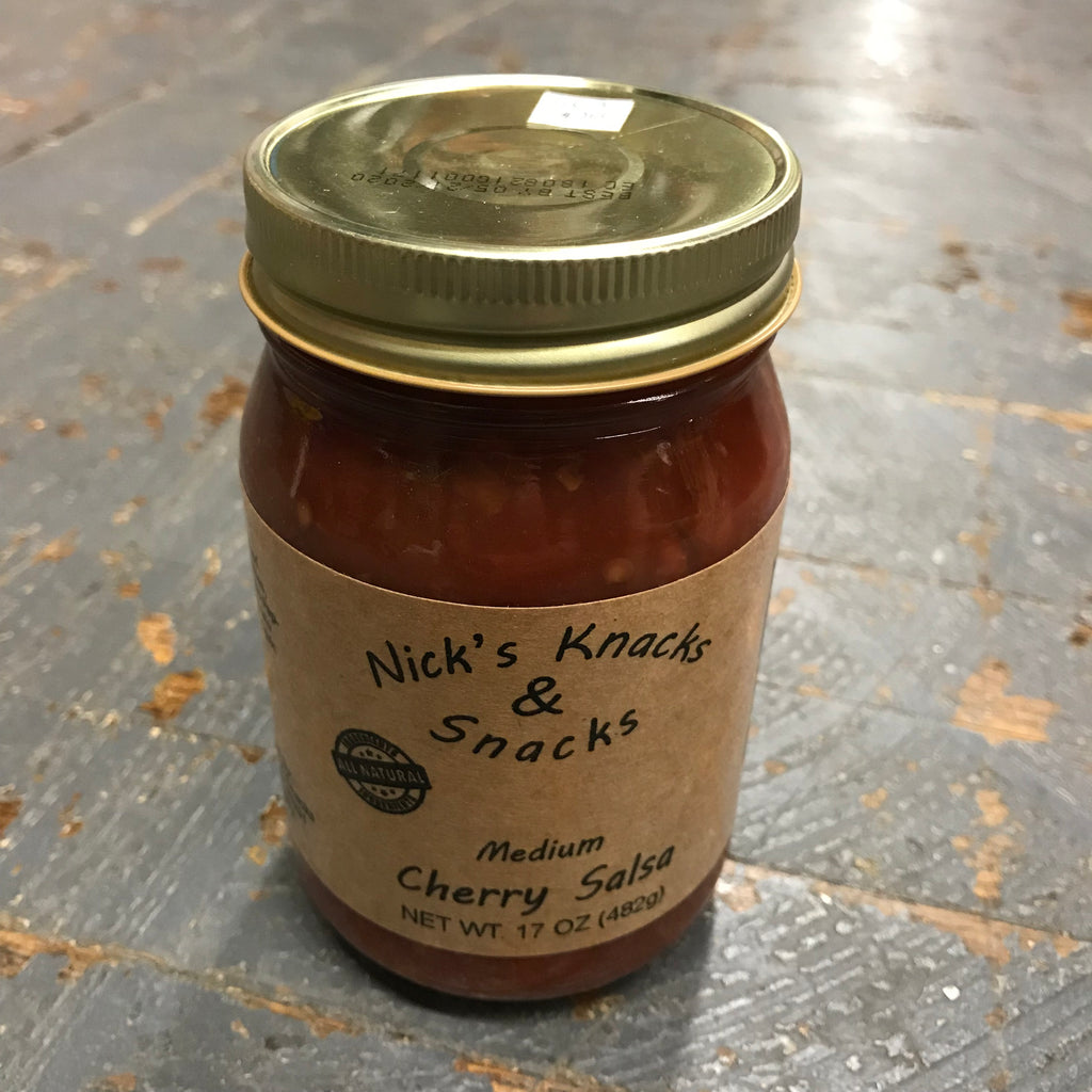 Nicks Snacks All Natural Medium Cherry Salsa