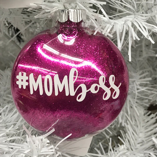 Holiday Christmas Tree Ornament #Momboss Mom Boss