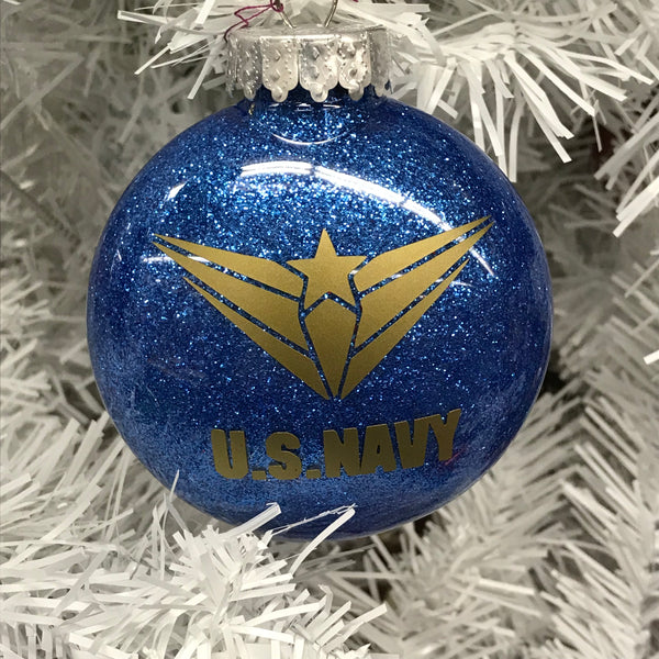 Holiday Christmas Tree Ornament Military Branch US Navy