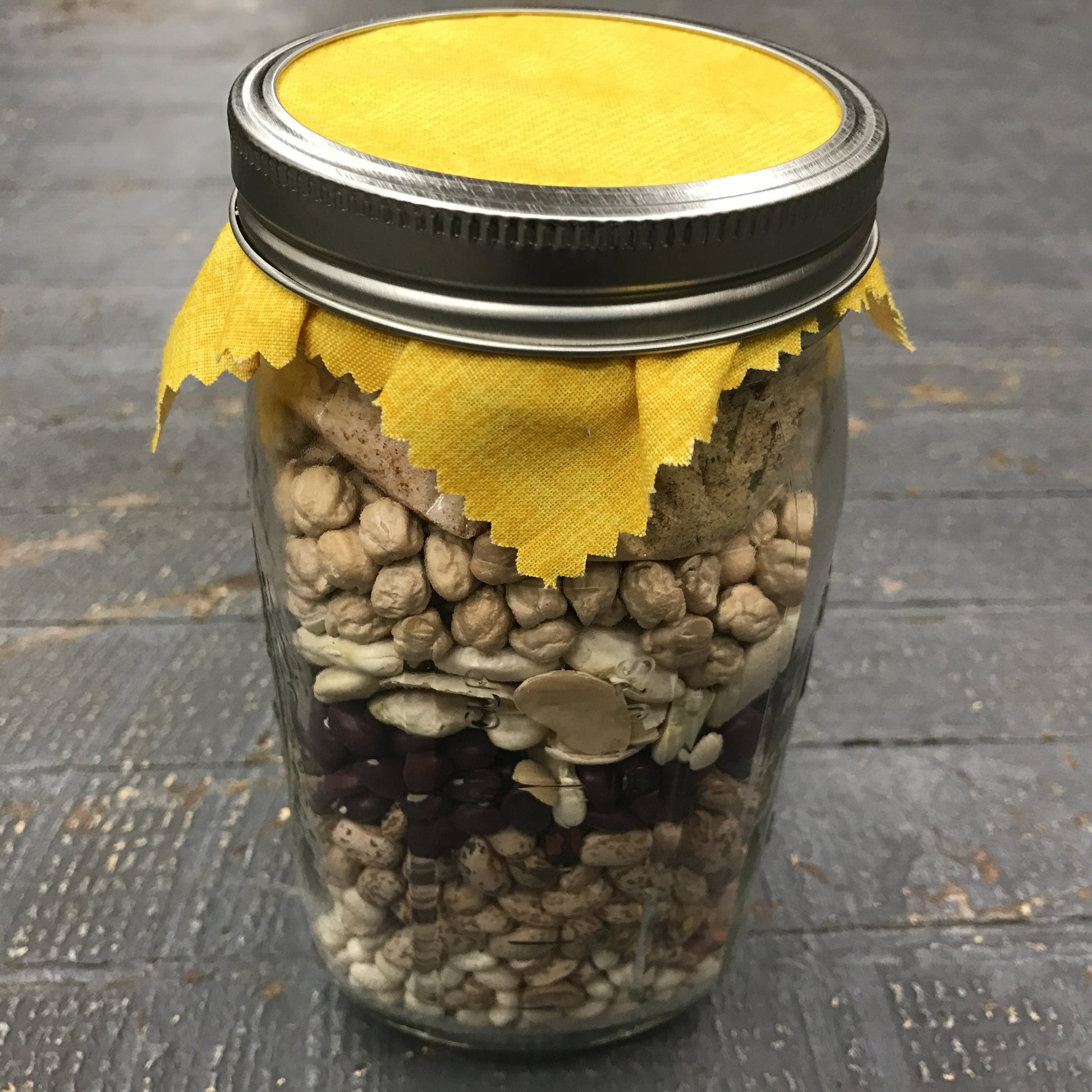 Pre-Made Mason Jar Five Bean Soup Mix