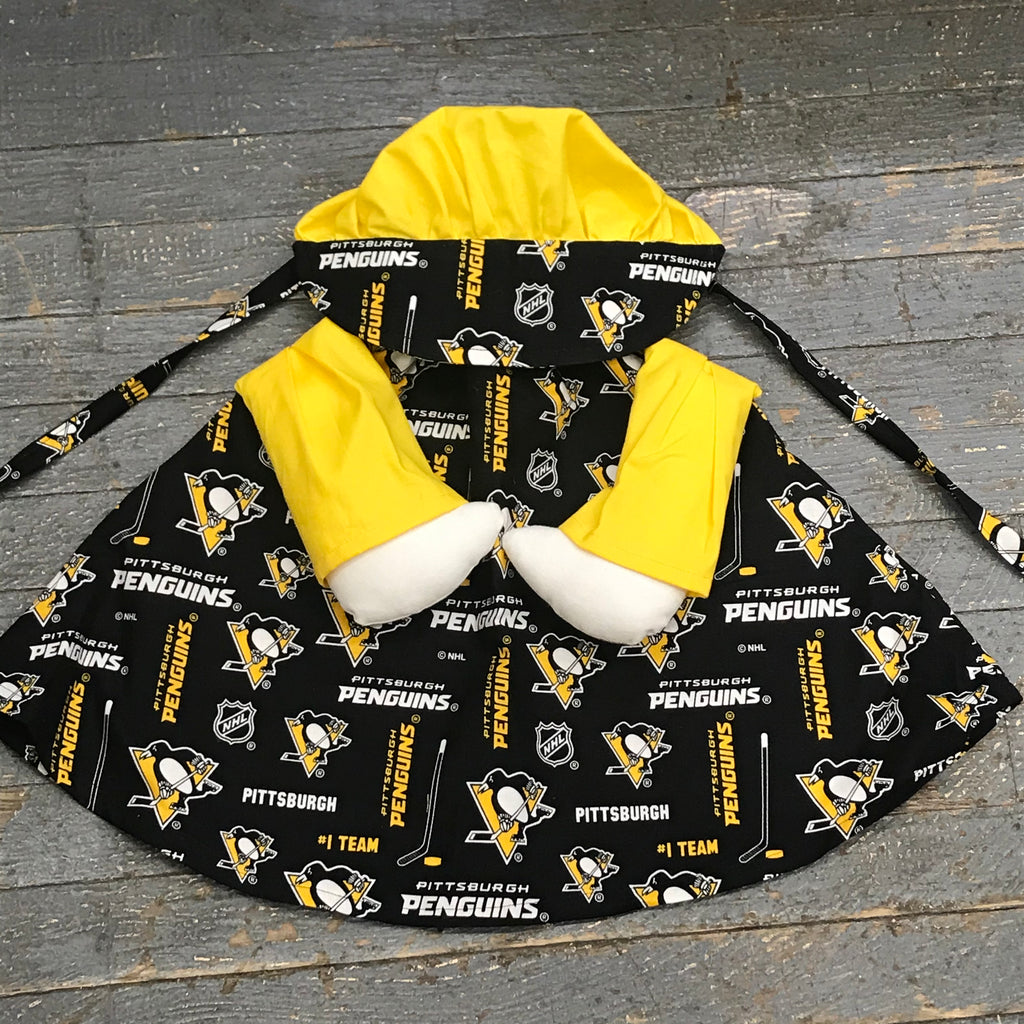 Goose Clothes Complete Holiday Goose Outfit Pittsburgh Penguins Hockey Dress and Hat
