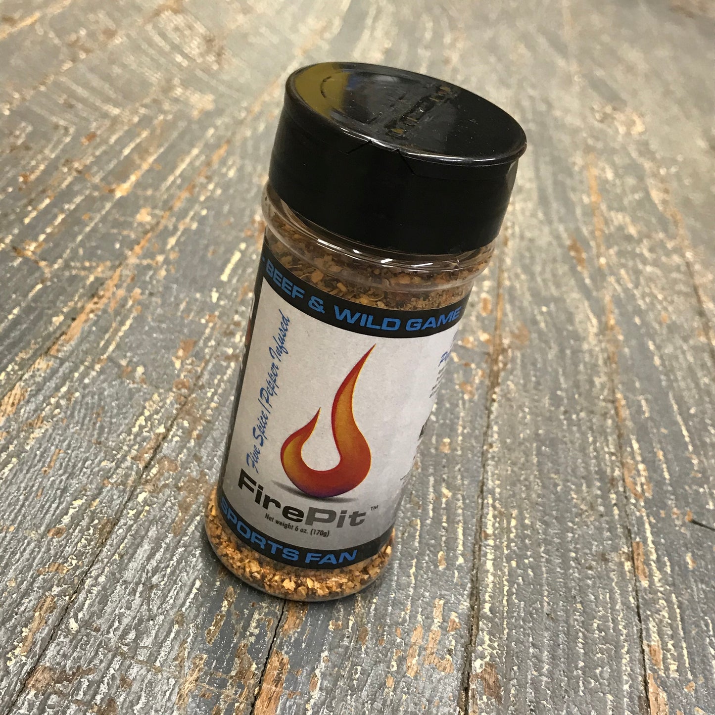 Fire Pit Sports Fan Five Spice Pepper Infused Meat Rub Spice Seasoning