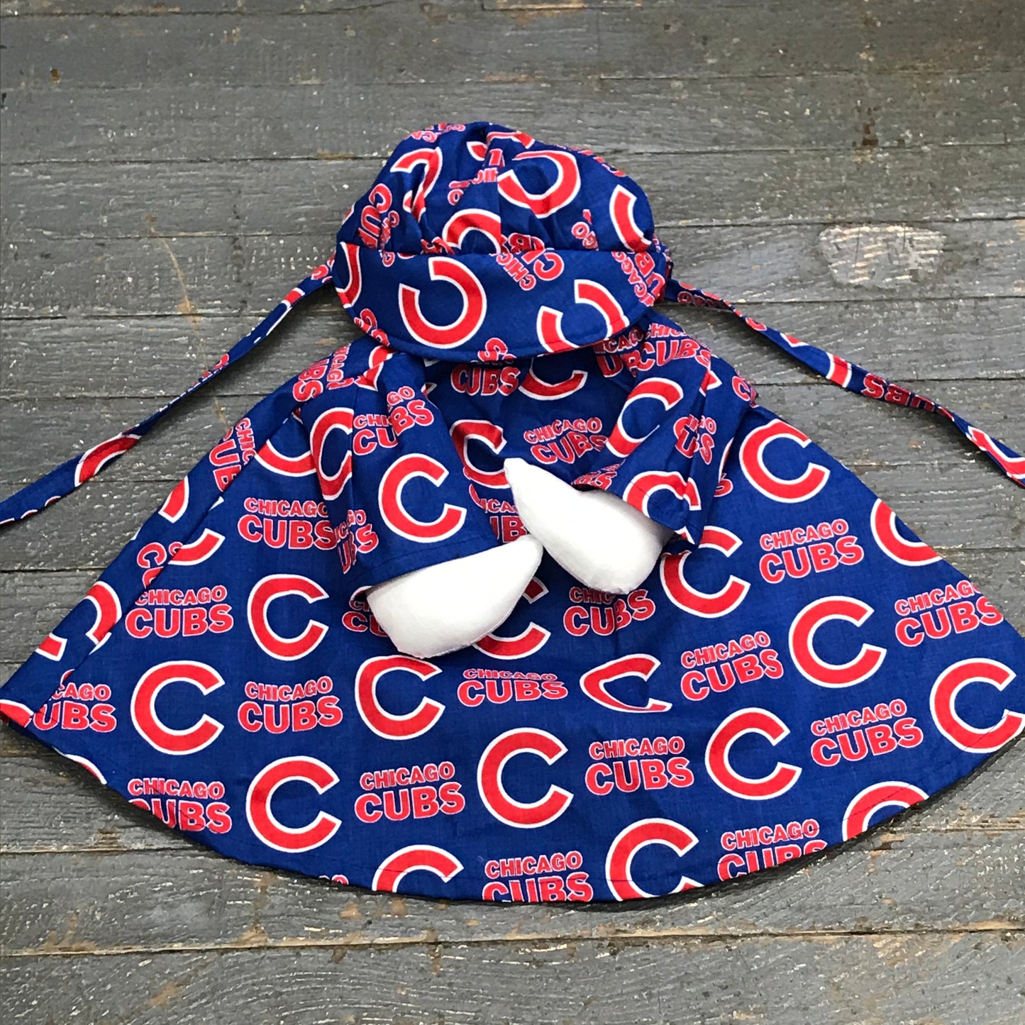 Goose Clothes Complete Holiday Goose Outfit Chicago Cubs Baseball Dress and Hat