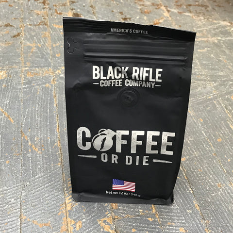 Black Rifle Coffee or Die Medium Roast 12oz Ground Coffee