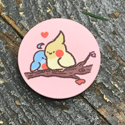 Popsocket Courtney Lynn Love Birds Branch Pop Socket