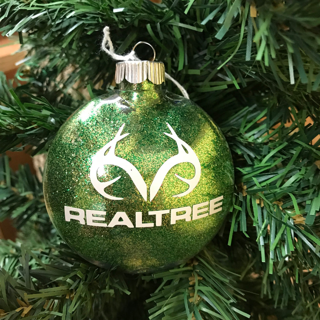 Holiday Christmas Tree Ornament Realtree Deer Hunter