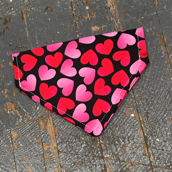Valentine Love Heart Dog Collar Pet Bandanna Neck Scarf Small