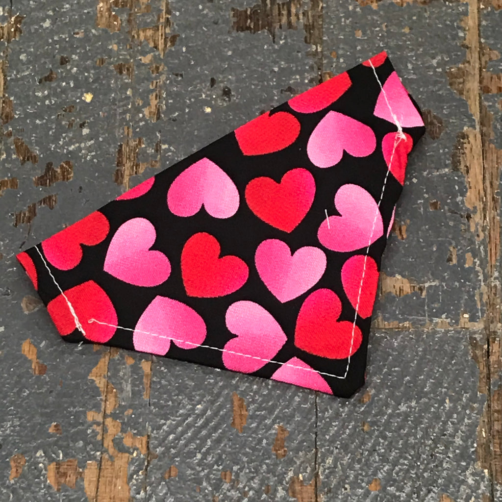 Valentine Love Heart Dog Collar Pet Bandanna Neck Scarf X-Small