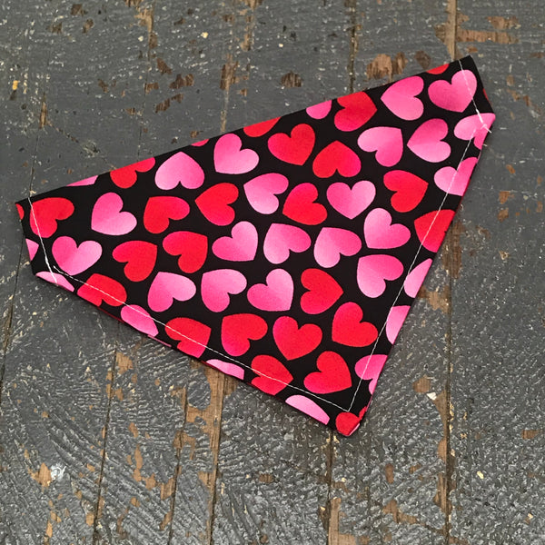 Valentine Love Heart Dog Collar Pet Bandanna Neck Scarf Medium