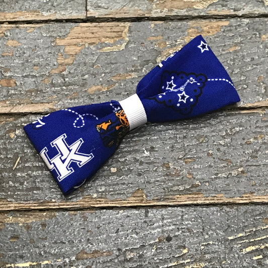 UK Kentucky Wildcats Dog Collar Pet Bow Tie Neck Scarf