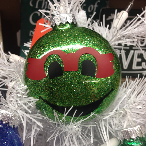 Holiday Christmas Tree Ornament Teenage Mutant Ninja Turtle Raphael Red