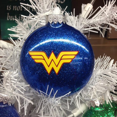 Holiday Christmas Tree Ornament Marvel Comic Superhero Wonder Woman