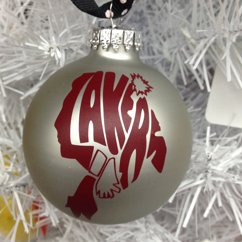 Holiday Christmas Tree Ornament Indian Lake Lakers Mascot