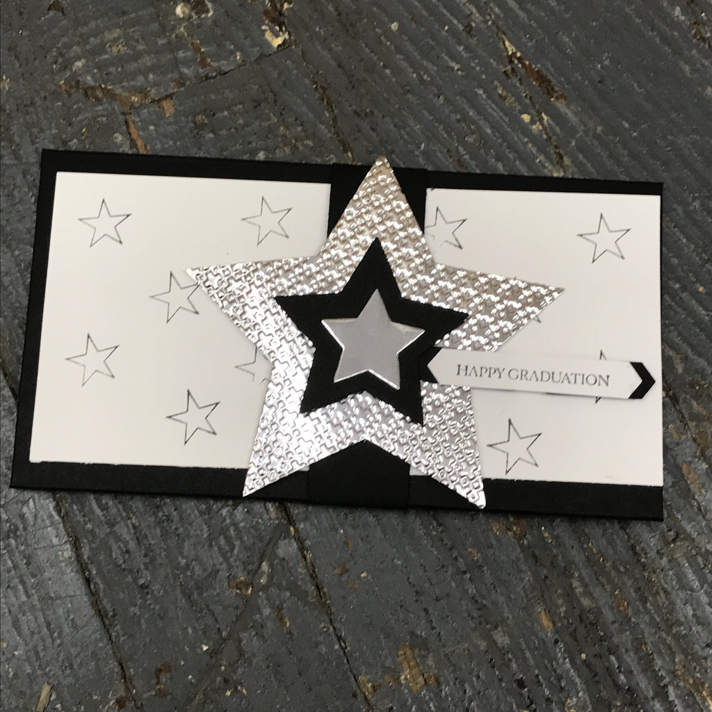 Graduation Money Gift Card Holder Handmade Stampin Up Greeting Card Envelope