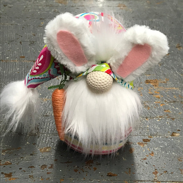 Gnome Holiday Easter Bunny Rabbit Ears Carrot Slouch Hat