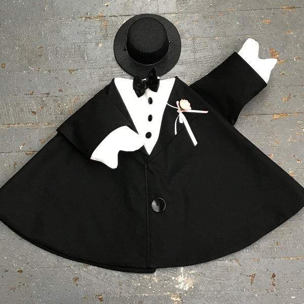 Goose Clothes Complete Holiday Goose Outfit Wedding Groom Tuxedo Dress and Hat
