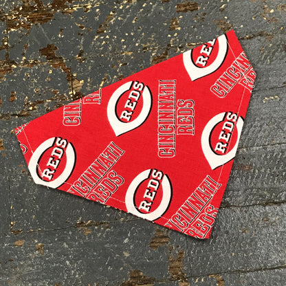 Cincinnati Reds MLB Baseball Dog Collar Pet Bandanna Neck Scarf Medium