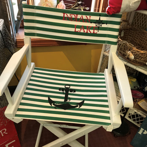 Nautical Studio Deck Beach Folding Chair