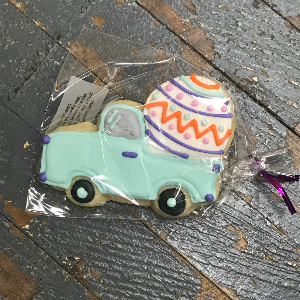 Laurie's Sweet Treats Cookie Easter Egg Truck Green