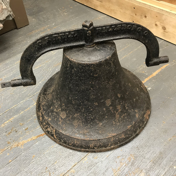 Antique Vintage Cast Steel CS Bell Hillsboro Ohio