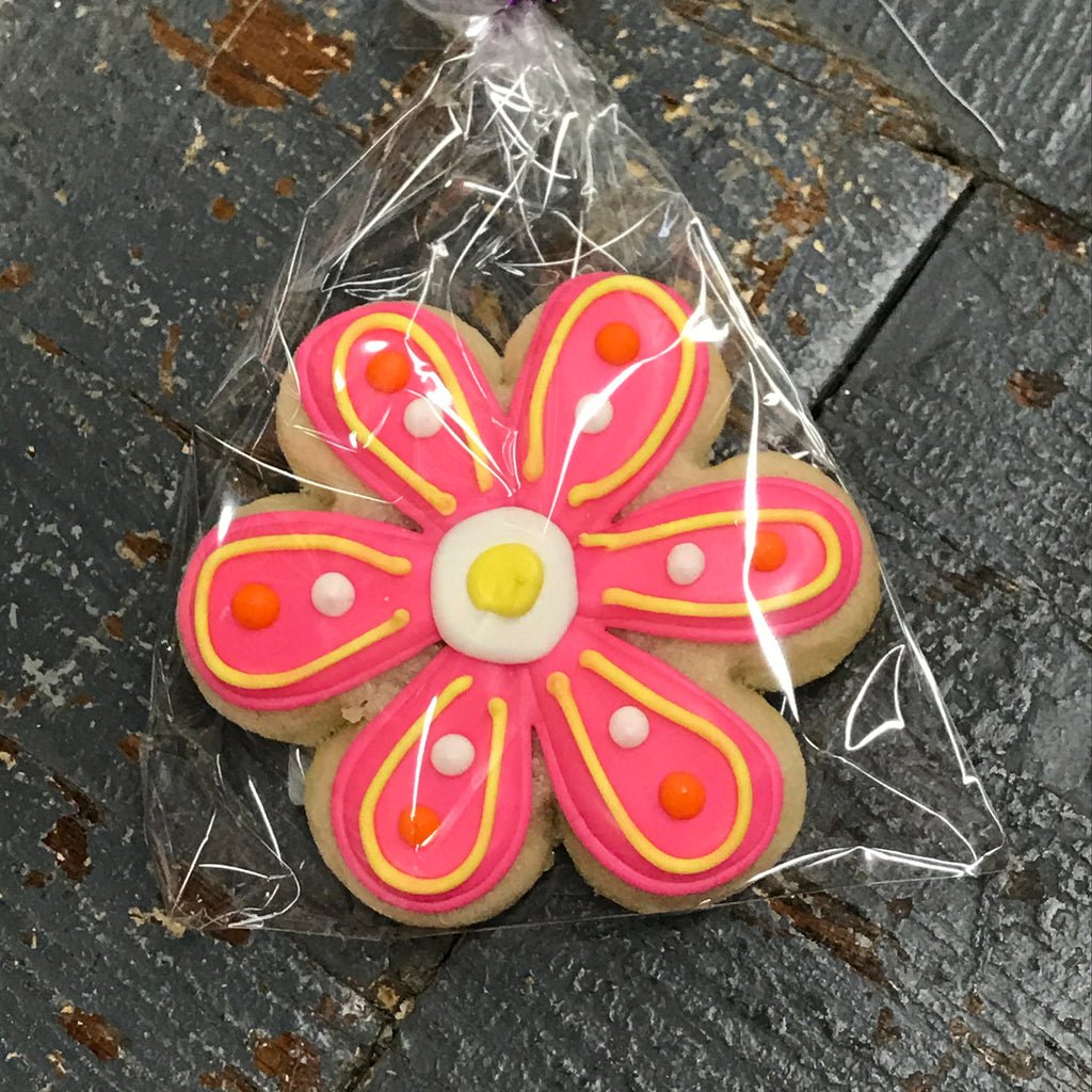 Laurie's Sweet Treats Cookie Daisy Flower Pink