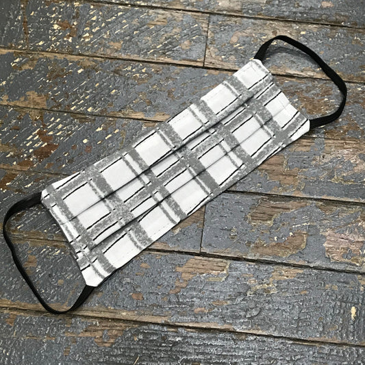 Geometric Print Stripe Handmade Cotton Cloth Face Mask Reversible Reusable