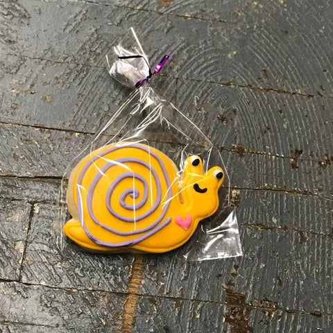 Laurie's Sweet Treats Woodland Animal Snail Yellow