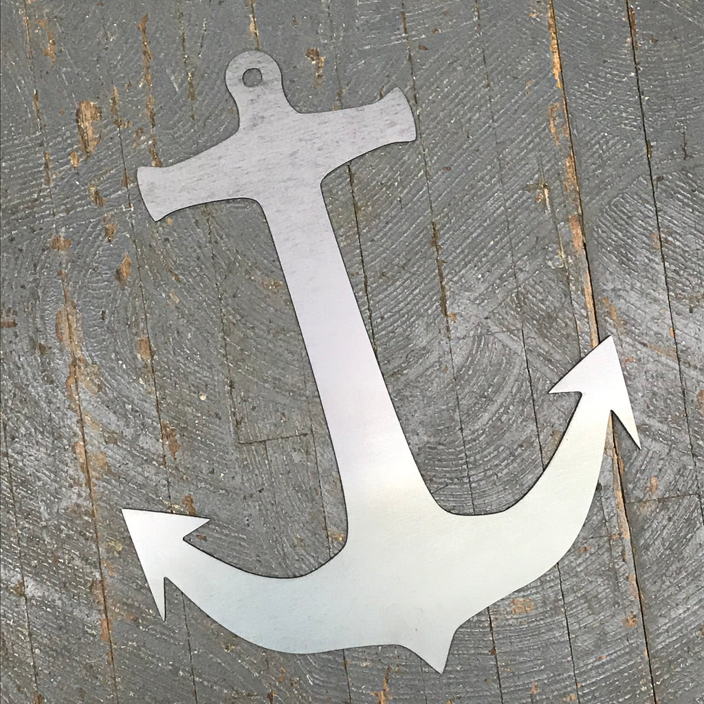 Nautical Boat Anchor Metal Sign Wall Hanger