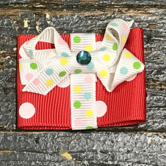 Hair Clip Ribbon Sculpture Headband Bow Holiday Birthday Present Gift