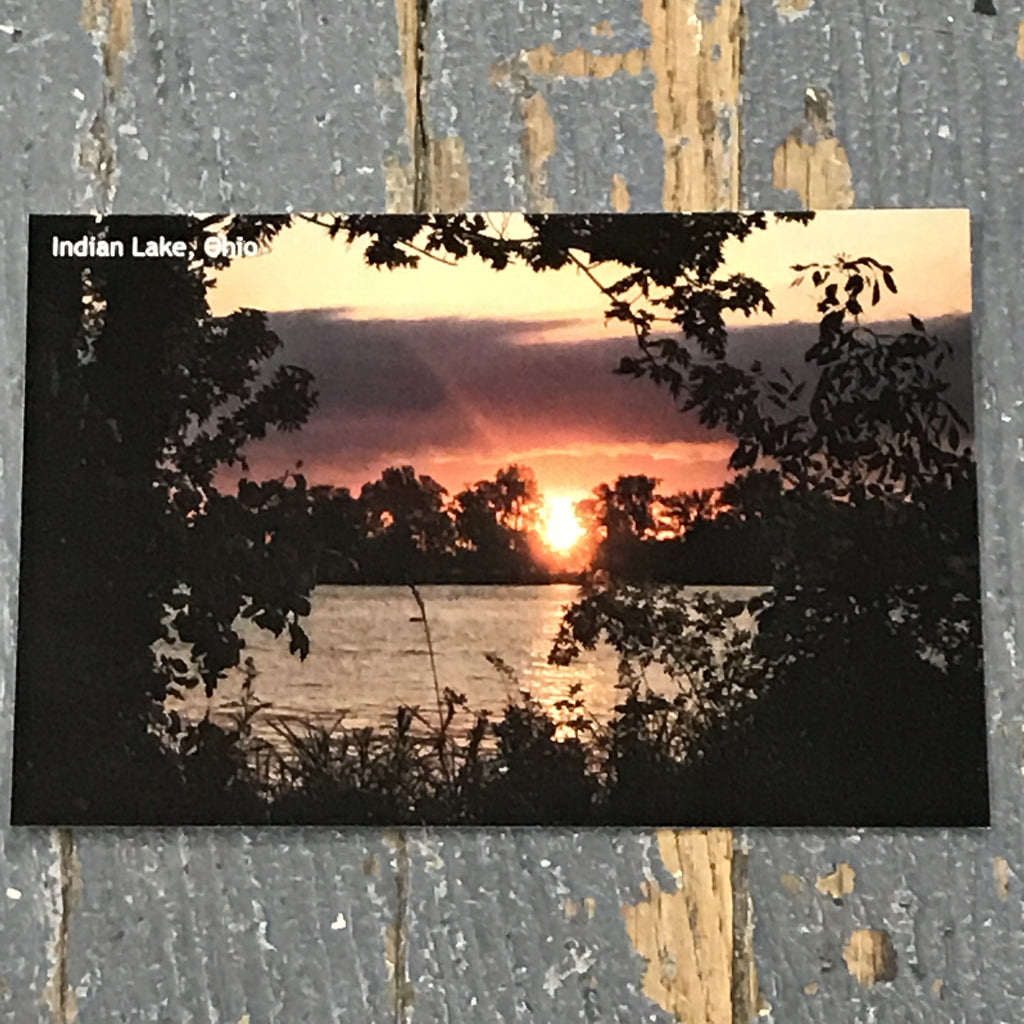 Indian Lake Post Card Indian Lake Sunset