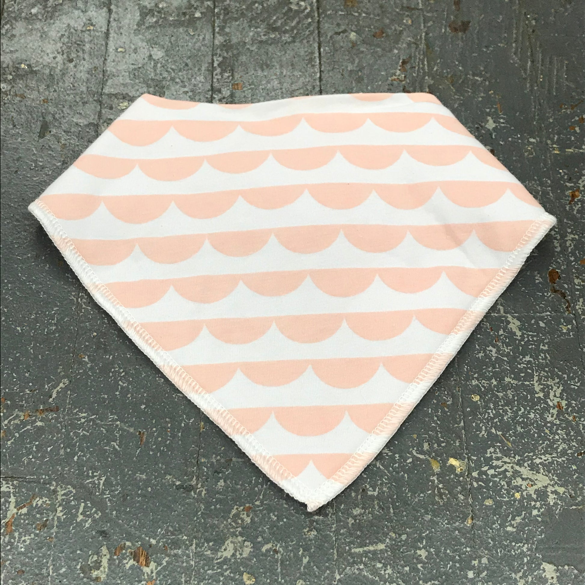 Infant Toddler Baby Bandana Drool Bib Pink Design