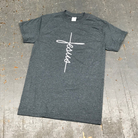 Jesus Faith Cross Graphic Designer Short Sleeve T-Shirt