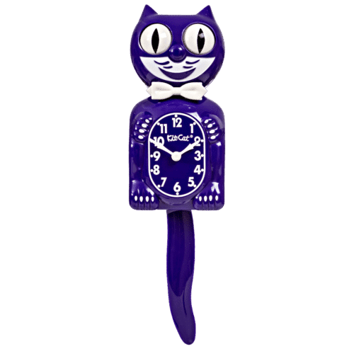 Ultra Violet Purple Kit-Cat Klock Cat Clock