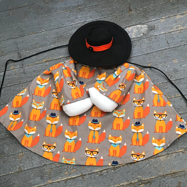 Goose Clothes Complete Holiday Goose Outfit Fox Top Hat Business Dress and Hat