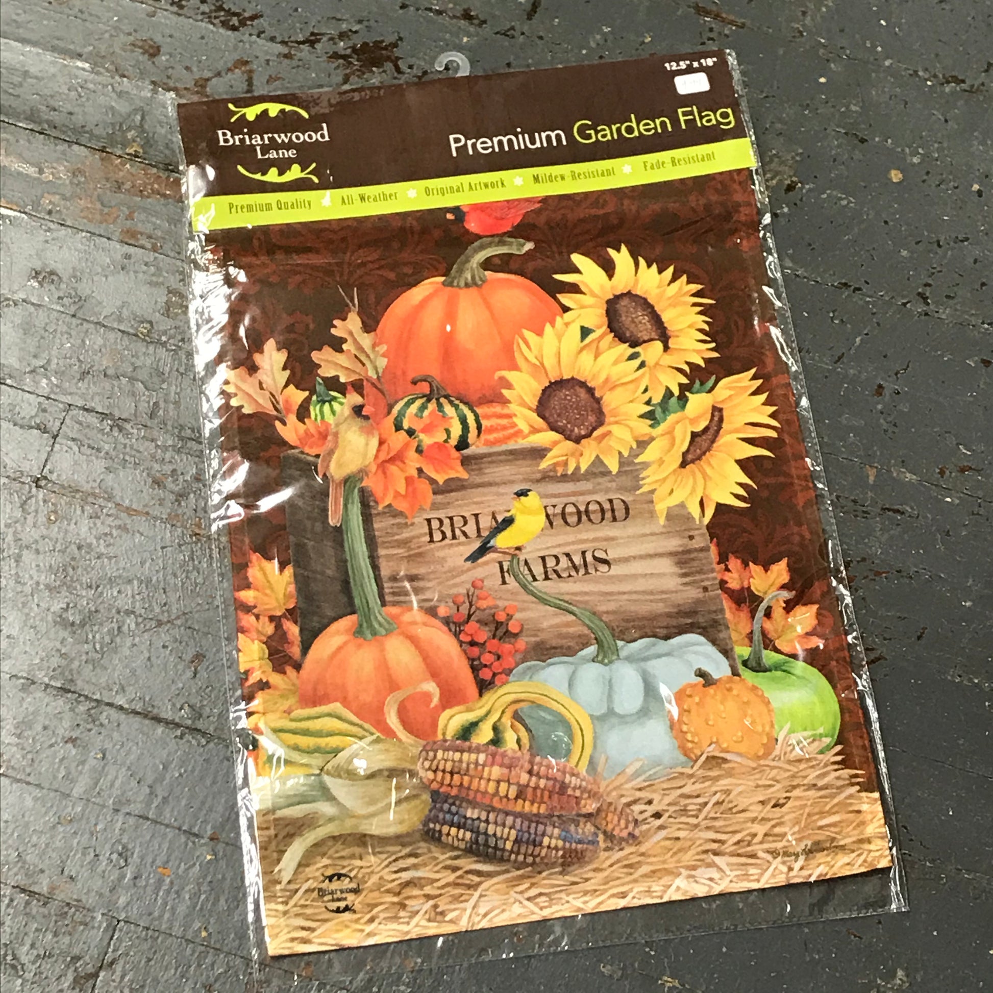 Autumn Harvest Garden Flag