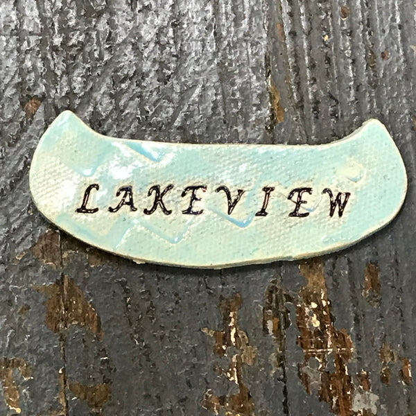 Lakeview Canoe Magnet