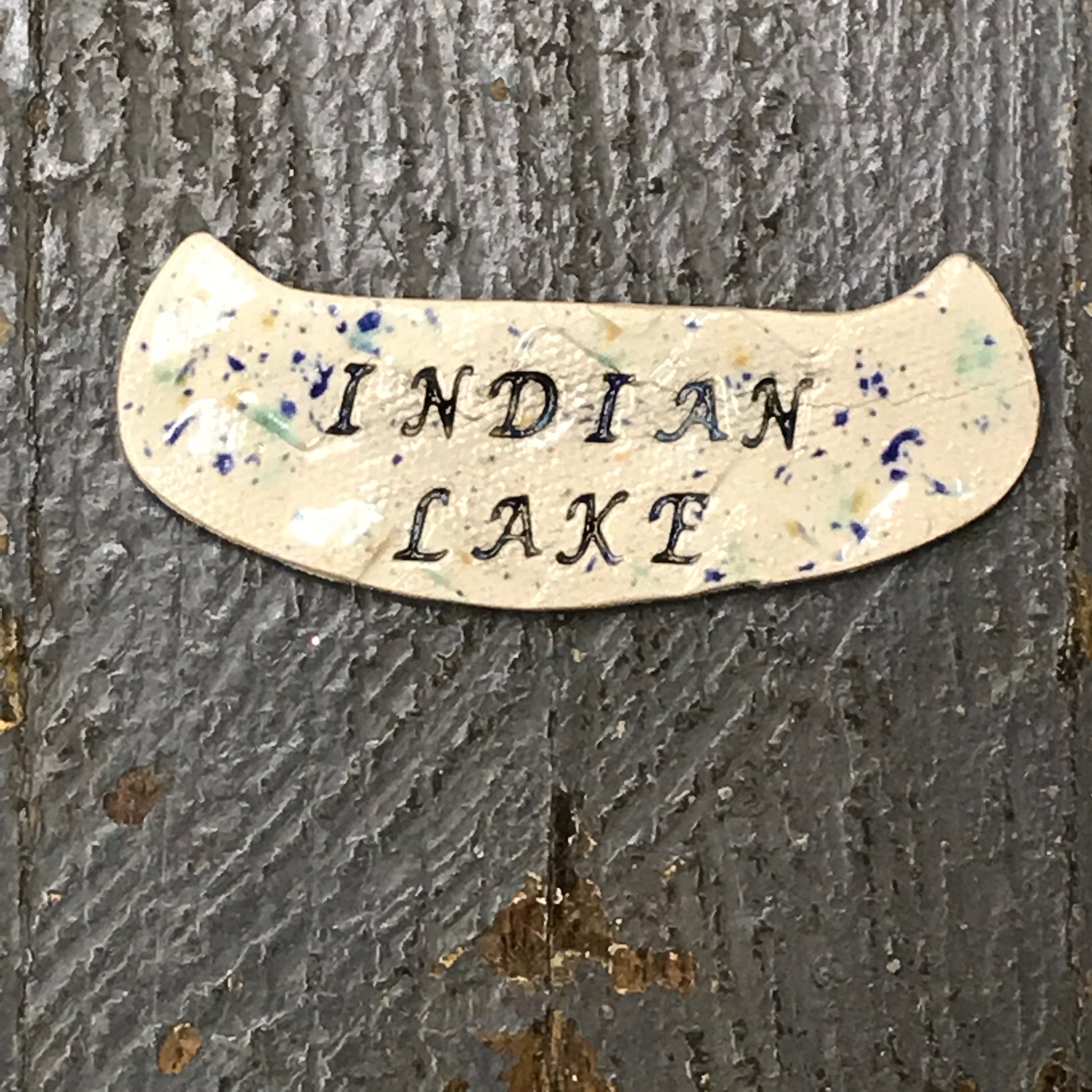 Indian Lake Canoe Magnet