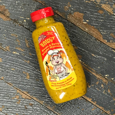 Saucy Sows Sweet Spicy Pepper Mustard