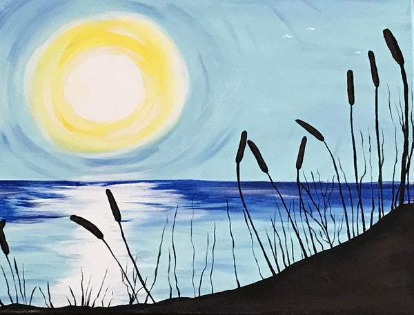 Canvas Painting Class at The Depot March 2017