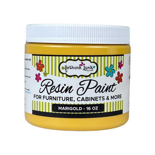 Rethunk Junk Resin Paint Colors Marigold