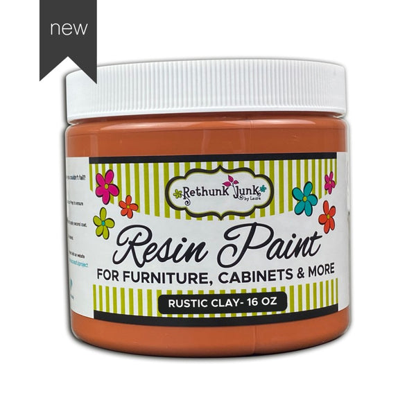 Rethunk Junk Resin Paint Rustic Clay