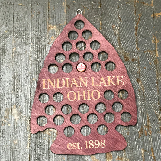 Bottle Cap Holder Arrowhead Indian Lake Ohio