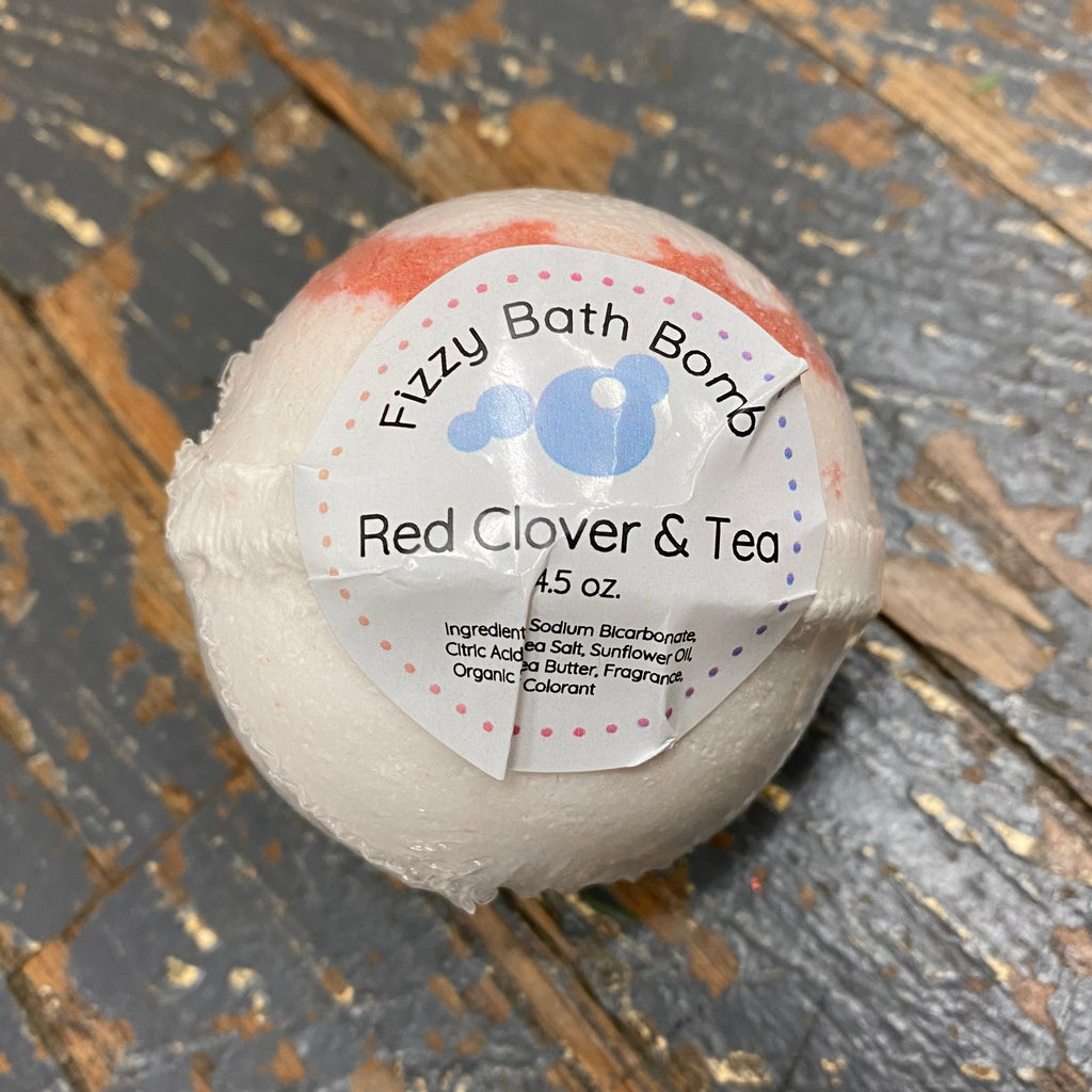 Red Clover Tea Fizzy 4.5oz Bath Bomb