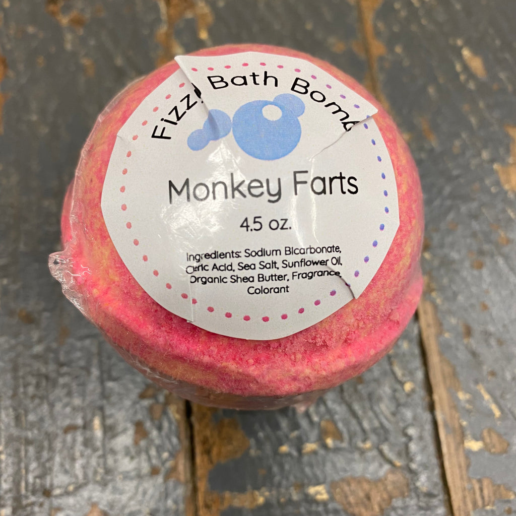 Monkey Farts Fizzy 4.5oz Bath Bomb
