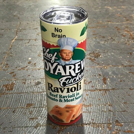 Chef Boy Are We Fucked Biden Tall Skinny Tumbler